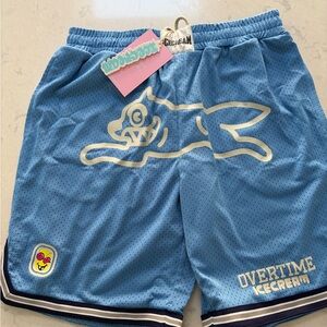 Overtime Brand NEW Ice-cream Collection Sky Blue Mesh Shorts M